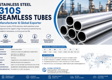 Stainless Steel 310S Seamless Tubes: Manufacturer & Global Exporter