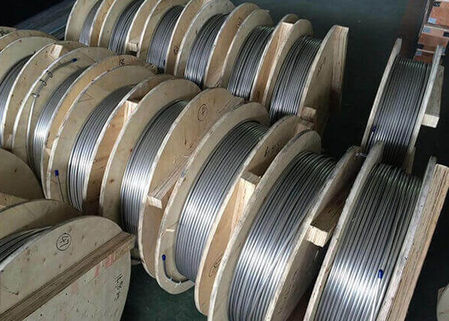 Duplex Steel S31803 Smls Coiled Tubes Packing & Documentation