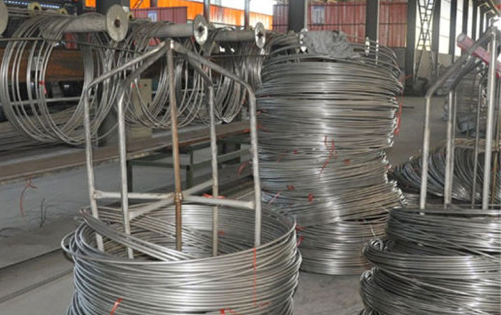 Nickel 201 Welded Coil Tubes Packing & Documentation